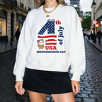 4th of July Patriotic T-Shirt | American Flag Independence Day Shirt | USA Freedom Graphic Tee