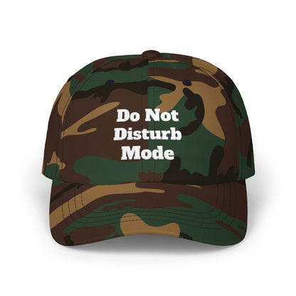 Do Not Disturb Mode Embroidered Baseball Hat Minimalist Aesthetic Cap Unisex Dad Hat
