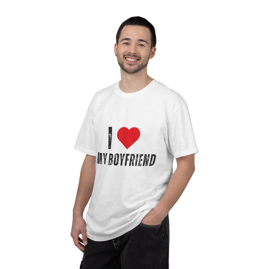 I Love My Boyfriend T-Shirt | Relationship Love Tee | Gift for Him